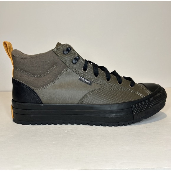 Converse Chuck Taylor All Star Malden Street Boot Mid M 11.5 Truffle Brown Black - Picture 1 of 8